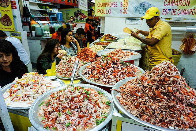 The Coyoacán Market in the city's favorite neighborhood!