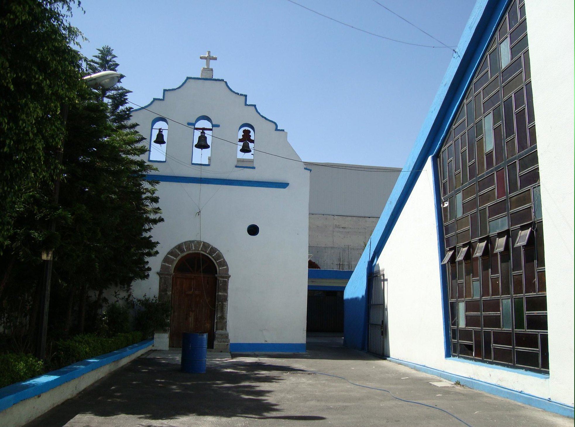 Santa Lucía Tomatlan Neighborhood and Chapel in Azcapotzalco