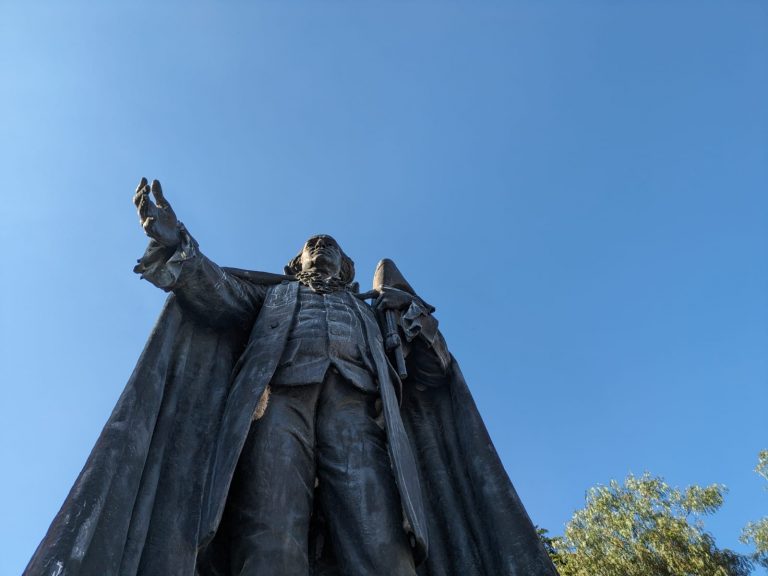 Estatua de George Washington en Chapultepec
