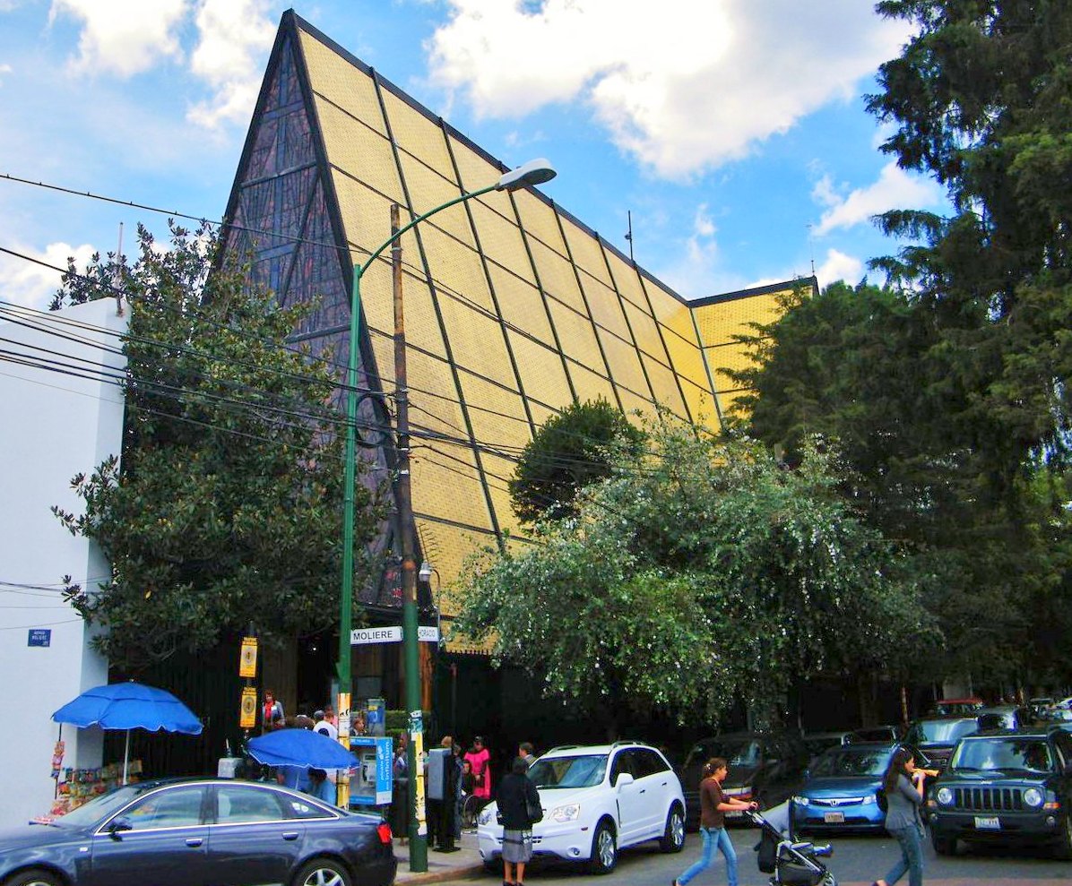 The San Ignacio de Loyola Church in Polanco, Mexico City