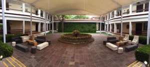 Centro Internacional de Conferencias (ICC) y la Hacienda San Jerónimo