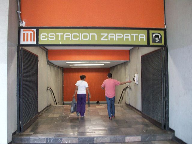Metro Zapata on Mexico City's Metro Lines 3 and 12