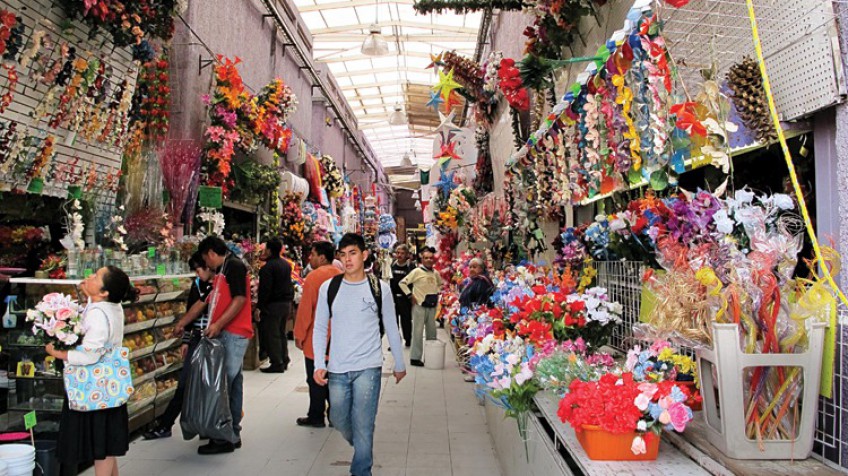Public Market in Mexico City