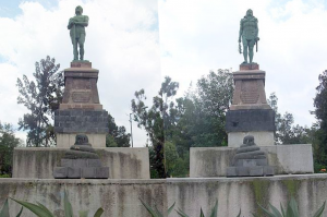 Indios Verdes Monument