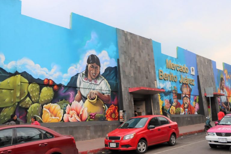 Mercado Benito Juárez in Villa Milpa Alta