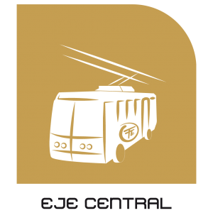 metro eje central station logo