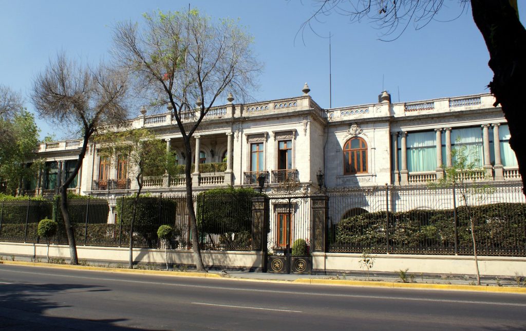 Cobián Palace / Secretaría de Gobernación on Bucareli, Mexico City