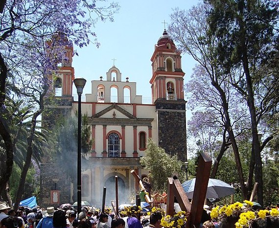 Señor de la Cuevita, Cathedral of Iztapalapa, Historic Center of Iztapalapa