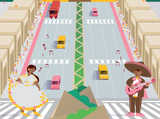 Festival Turístico en Paseo de la Reforma (fotos)